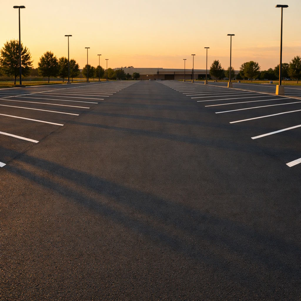 We Provide Parking Lot Striping and Sealcoating in Massachusetts