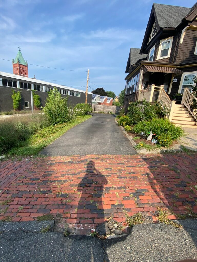 Freshly Sealed Driveway in Medford, MA