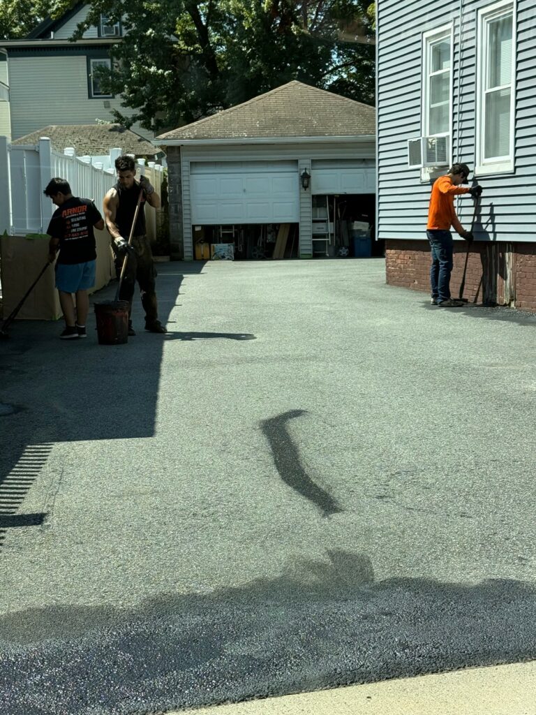 Medford Massachusetts Driveway Sealcoating